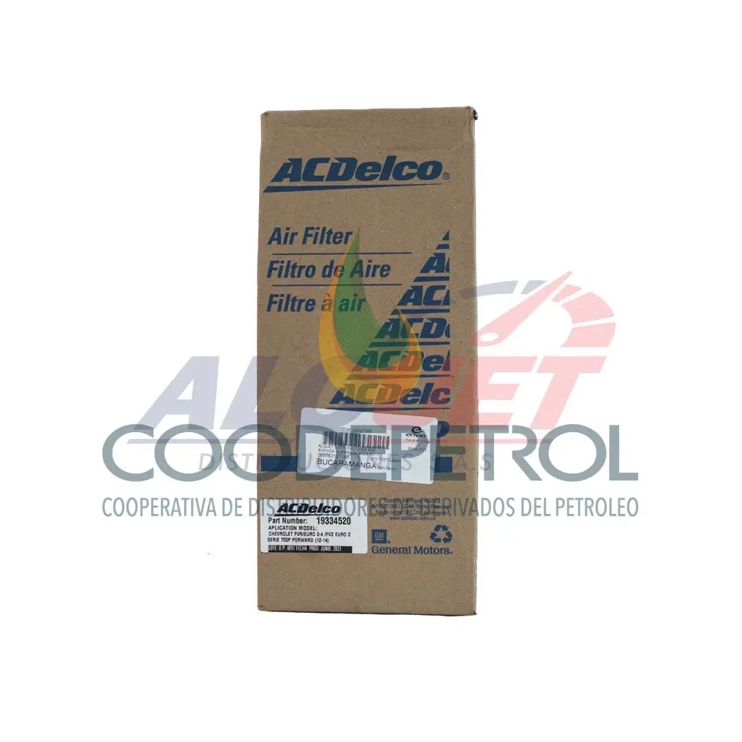 FILTRO ACD19334520 AIRE INT FVZ FRW/AP-3722/RS-3722/P-538456