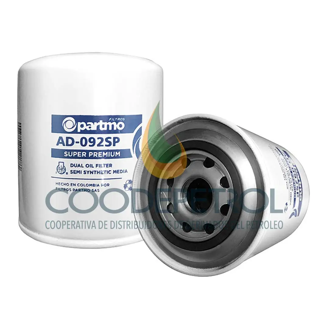 FILTRO AD-092SP ACEITE SPORTERO - BESTA 2.7 DIESEL/OLP-004